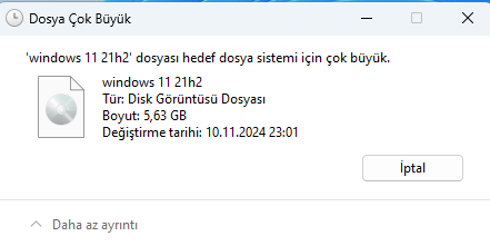 flash bellek hatası